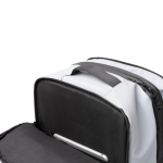 Reisrugzak met antidiefstalvak en mesh 12'' kleur grijs detailweergave 5