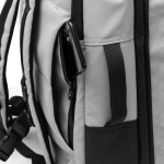 Reisrugzak met antidiefstalvak en mesh 12'' kleur grijs detailweergave 6