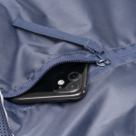 Rugzak met verstelbare koorden, vak en reflecterende band kleur koningsblauw detailweergave 1