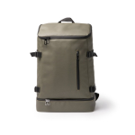 Koelrugzak van synthetisch leer met isothermische binnenkant kleur donkergroen tweede weergave