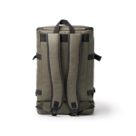 Koelrugzak van synthetisch leer met isothermische binnenkant kleur donkergroen