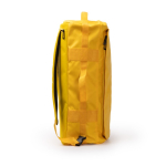 Convertible reistas-rugzak van kunstleer en polyester kleur rood derde weergave