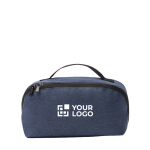 Toilettas van gerecycled plastic met diagonale ritssluiting hoofdweergave