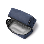 Eco-toilettas met dubbel compartiment en draaglus kleur zwart detailweergave 1