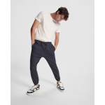 Unisex katoenen joggingbroek met zijzakken 390 g/m² Roly kleur lichtgrijs detailweergave 1