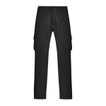 Unisex polyester broek met veel zakken 140 g/m² Roly Direct Warmor kleur zwart eerste gebruiksweergave