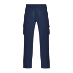 Unisex polyester broek met veel zakken 140 g/m² Roly Direct Warmor kleur marineblauw tweede weergave
