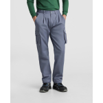 Unisex polyester broek met veel zakken 140 g/m² Roly Direct Warmor kleur taupe grijs eerste gebruiksweergave