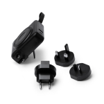 3-in-1 powerbank met draadloos snelladen 15W 10.000 mAh kleur zwart detailweergave 7