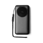 Powerbank met LED-scherm en snelladen 22,5W 20.000 mAh kleur zwart tweede weergave