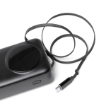 Powerbank met LED-scherm en snelladen 22,5W 20.000 mAh kleur zwart detailweergave 2