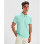 Unisex poloshirt piqué met kraag 210 g/m2 Roly Direct Wos kleur mintgroen detailweergave 1