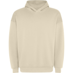 Unisex oversized hoodie met capuchon 320 g/m2 Roly Direct Otto kleur lichtbruin eerste gebruiksweergave