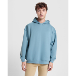 Unisex oversized hoodie met capuchon 320 g/m2 Roly Direct Otto kleur grijsachtig blauw detailweergave 1