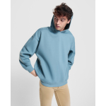 Unisex oversized hoodie met capuchon 320 g/m2 Roly Direct Otto kleur grijsachtig blauw detailweergave 2