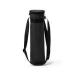 Koeltas voor fles met verstelbare band en ritssluiting 1 L kleur matzwart tweede weergave