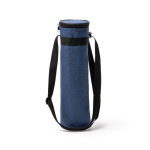 Koeltas voor fles met verstelbare band en ritssluiting 1 L kleur grijsachtig blauw tweede weergave