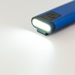 Ultraplatte aluminium multitool met zaklamp van 70 lumen kleur rood detailweergave 3