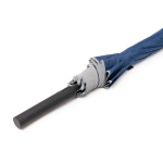 Paraplu met reflecterende band en anti-omklapsysteem kleur marineblauw detailweergave 2