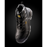 Unisex werkschoen met veters en glasvezel veiligheidsneus Roly Iron kleur neon oranje detailweergave 1