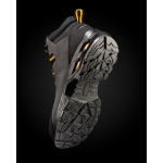 Waterdichte werkschoenen met verstevigde neus en leder Roly Rock kleur geel detailweergave 2