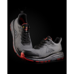 Ademende unisex werkschoenen met zachte rubberen zool Roly Onyx kleur rood detailweergave 3