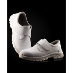 Unisex werkschoenen met klittenband en antislipzool Roly Opal vierde gebruiksweergave