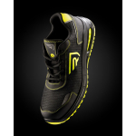 Sportieve unisex werkschoenen met dubbele dichtheid Roly Beryl kleur neon geel detailweergave 1