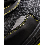 Sportieve unisex werkschoenen met dubbele dichtheid Roly Beryl kleur neon geel detailweergave 5