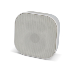 Compacte speaker met bedrukbare kunststof behuizing 3W kleur grijs