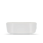 Compacte speaker met bedrukbare kunststof behuizing 3W kleur grijs zesde weergave