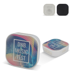 Compacte speaker met bedrukbare kunststof behuizing 3W
