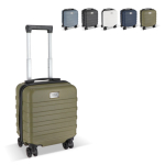 Compacte 14'' cabine-trolley met telefoonhouder in handvat