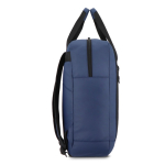 RPET-laptoprugzak met reflecterende strips 15,6'' kleur donkerblauw vijfde weergave