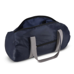 Opvouwbare sporttas met voorvak en inhoud van 20L kleur donkerblauw tweede weergave