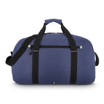 Reis- of sporttas met reflecterend detail en rits 35L kleur donkerblauw