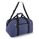 Reis- of sporttas met reflecterend detail en rits 35L kleur donkerblauw derde weergave