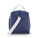 Ruime reis- en sporttas met korte en lange handgrepen 30L kleur wit/blauw zesde weergave