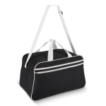 Ruime reis- en sporttas met korte en lange handgrepen 30L kleur marineblauw