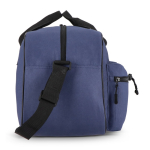 Sporttas van gerecycled PET met dubbele voorvakken 25L kleur donkerblauw zevende weergave