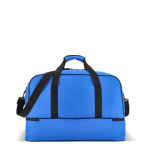 Sport- of reistas van gerecycled polyester 50L kleur blauw vierde weergave