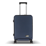 20-inch cabinekoffer met 360° zwenkwielen kleur donkerblauw tweede weergave