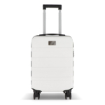 Cabinetrolley 18'' met 4 zwenkwielen en telefoonhouder kleur wit