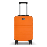 Cabinetrolley 18'' met 4 zwenkwielen en telefoonhouder kleur oranje