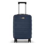 Cabinetrolley 18'' met 4 zwenkwielen en telefoonhouder kleur donkerblauw