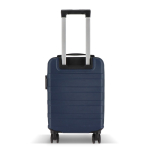 Cabinetrolley 18'' met 4 zwenkwielen en telefoonhouder kleur donkerblauw derde weergave