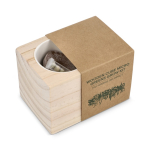 Kweekset voor microgroenten met kokosvezel kleur naturel derde weergave