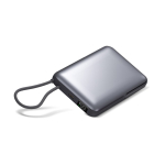 Powerbank met MagSafe voor draadloos opladen 10.000mAh kleur donkergrijs
