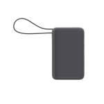 Compacte powerbank met snelladen en LED-scherm 30.000mAh kleur donkergrijs derde weergave