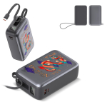 Compacte powerbank met snelladen en LED-scherm 30.000mAh